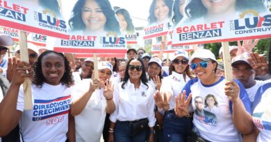 Scarlet Benzan || Luis Abinader sella triunfo en Santo Domingo Oeste con masiva caravana de cierre